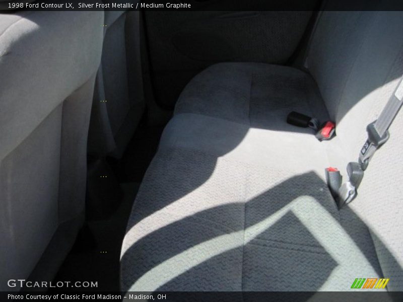 Silver Frost Metallic / Medium Graphite 1998 Ford Contour LX