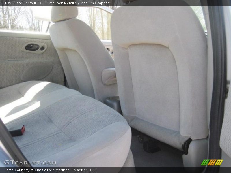 Silver Frost Metallic / Medium Graphite 1998 Ford Contour LX