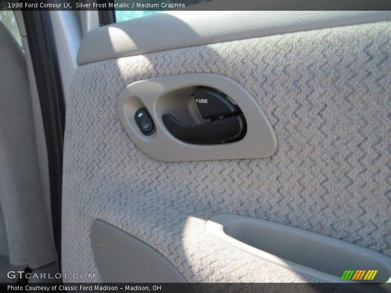 Silver Frost Metallic / Medium Graphite 1998 Ford Contour LX