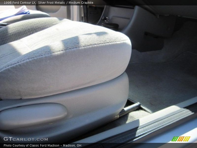 Silver Frost Metallic / Medium Graphite 1998 Ford Contour LX