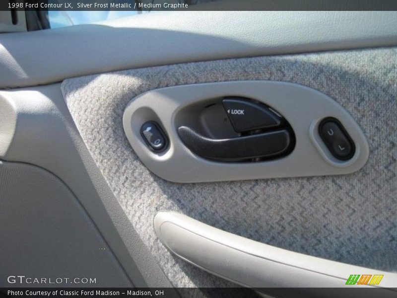 Silver Frost Metallic / Medium Graphite 1998 Ford Contour LX