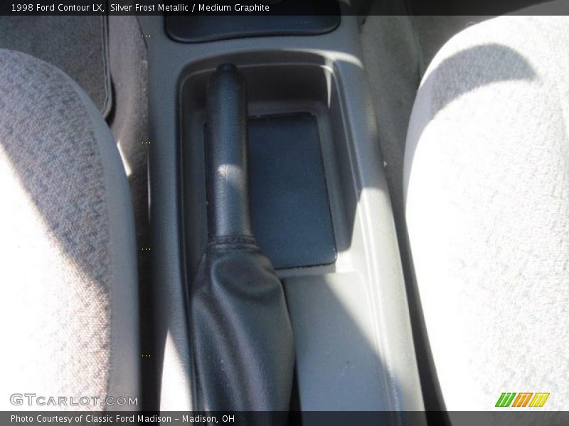 Silver Frost Metallic / Medium Graphite 1998 Ford Contour LX