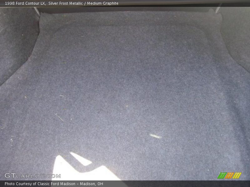 Silver Frost Metallic / Medium Graphite 1998 Ford Contour LX