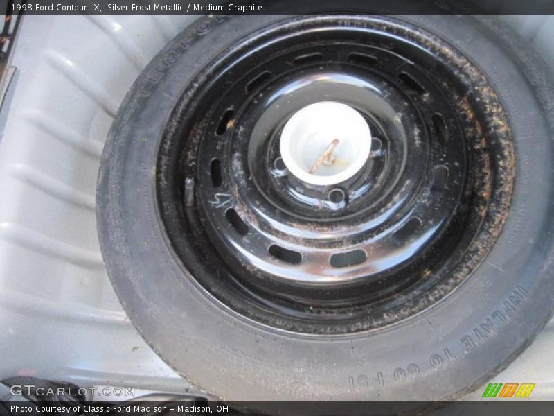 Silver Frost Metallic / Medium Graphite 1998 Ford Contour LX