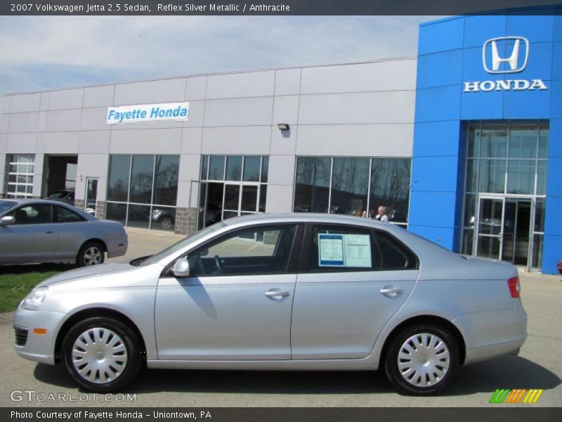 Reflex Silver Metallic / Anthracite 2007 Volkswagen Jetta 2.5 Sedan