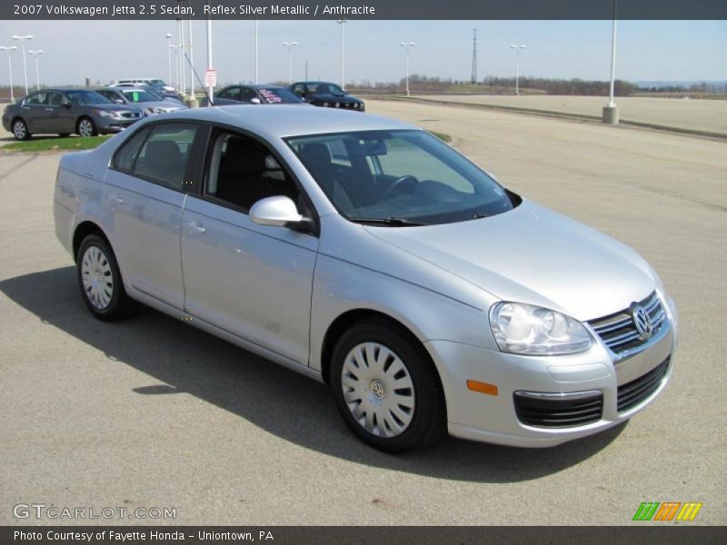 Reflex Silver Metallic / Anthracite 2007 Volkswagen Jetta 2.5 Sedan