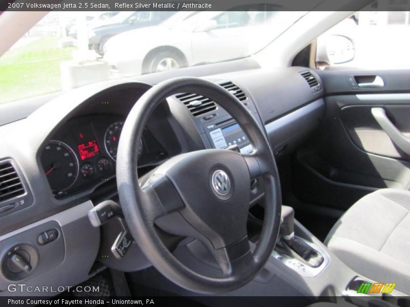 Reflex Silver Metallic / Anthracite 2007 Volkswagen Jetta 2.5 Sedan
