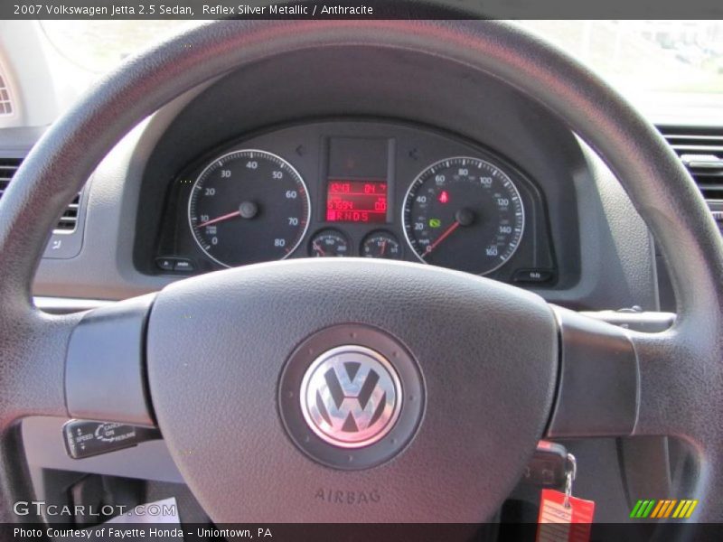 Reflex Silver Metallic / Anthracite 2007 Volkswagen Jetta 2.5 Sedan