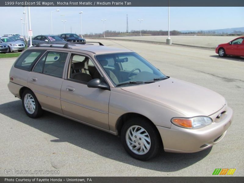 Mocha Frost Metallic / Medium Prairie Tan 1999 Ford Escort SE Wagon