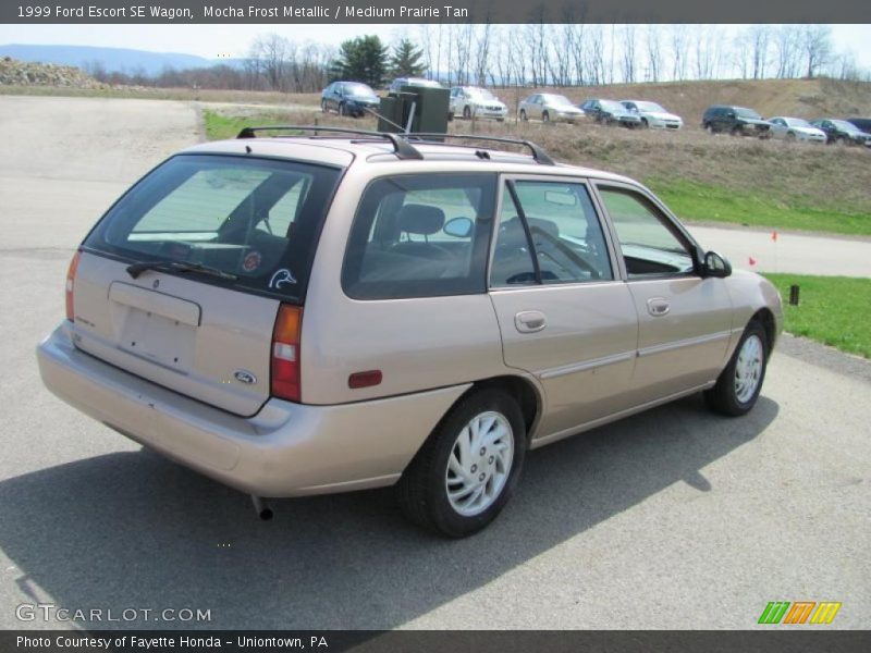 Mocha Frost Metallic / Medium Prairie Tan 1999 Ford Escort SE Wagon