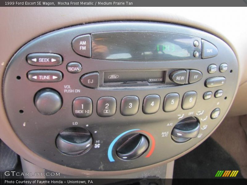 Mocha Frost Metallic / Medium Prairie Tan 1999 Ford Escort SE Wagon