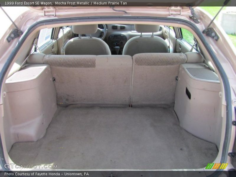 Mocha Frost Metallic / Medium Prairie Tan 1999 Ford Escort SE Wagon
