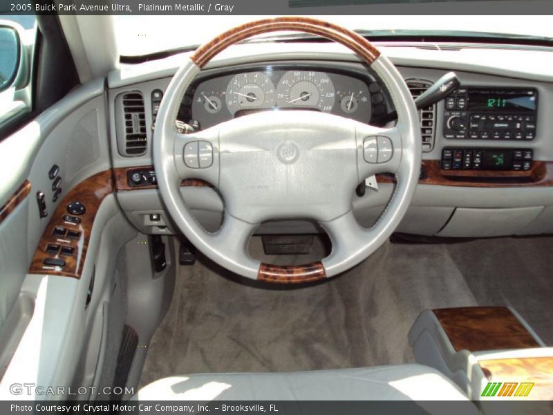 Platinum Metallic / Gray 2005 Buick Park Avenue Ultra