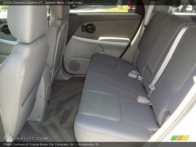 Summit White / Light Gray 2009 Chevrolet Equinox LT