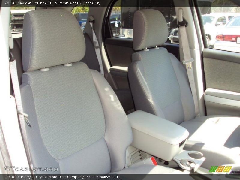 Summit White / Light Gray 2009 Chevrolet Equinox LT
