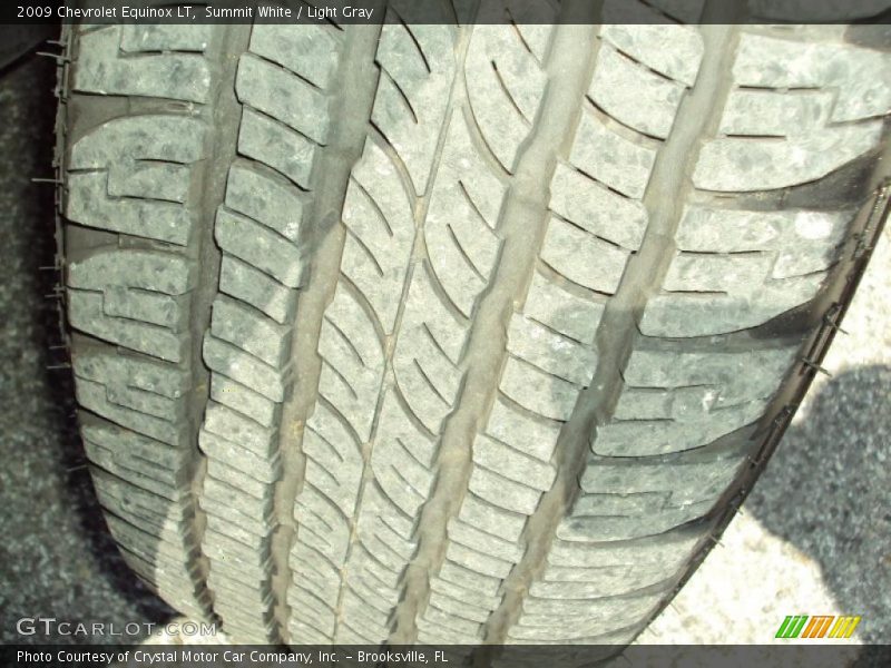 Summit White / Light Gray 2009 Chevrolet Equinox LT