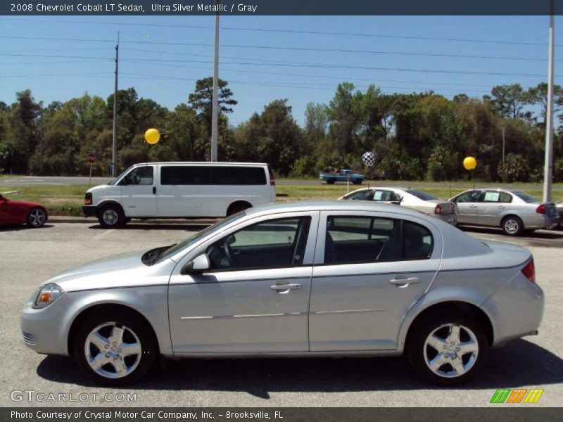 Ultra Silver Metallic / Gray 2008 Chevrolet Cobalt LT Sedan
