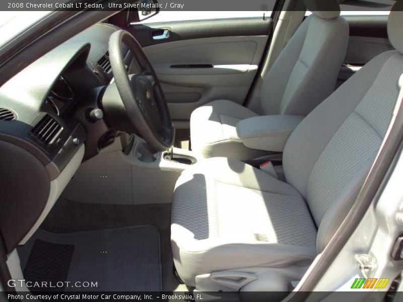 Ultra Silver Metallic / Gray 2008 Chevrolet Cobalt LT Sedan