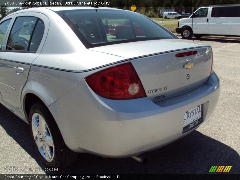 Ultra Silver Metallic / Gray 2008 Chevrolet Cobalt LT Sedan