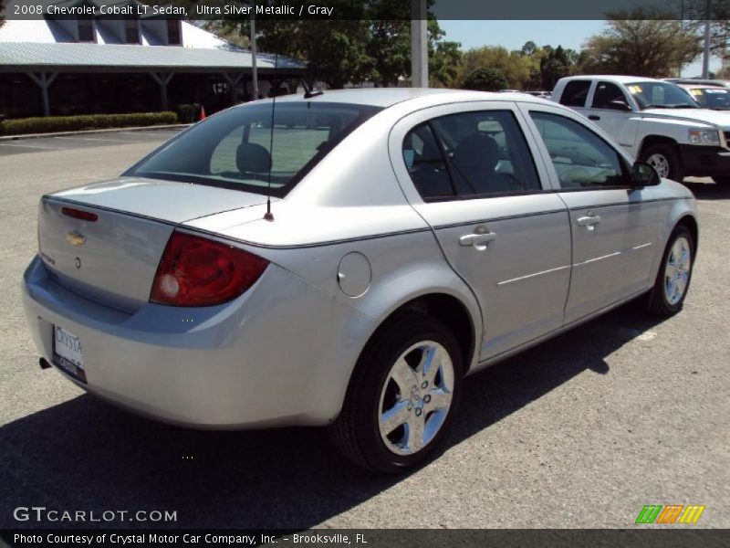 Ultra Silver Metallic / Gray 2008 Chevrolet Cobalt LT Sedan