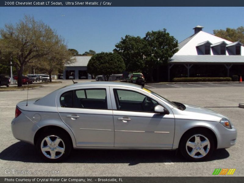 Ultra Silver Metallic / Gray 2008 Chevrolet Cobalt LT Sedan