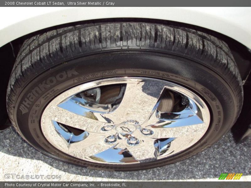 Ultra Silver Metallic / Gray 2008 Chevrolet Cobalt LT Sedan