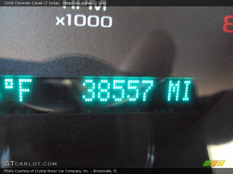 Ultra Silver Metallic / Gray 2008 Chevrolet Cobalt LT Sedan