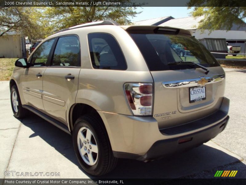 Sandstone Metallic / Light Cashmere 2006 Chevrolet Equinox LS