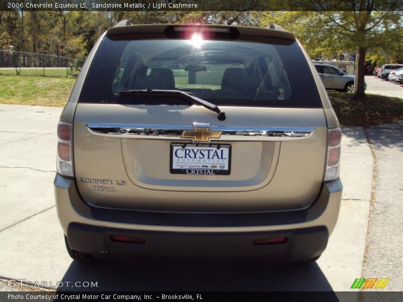 Sandstone Metallic / Light Cashmere 2006 Chevrolet Equinox LS