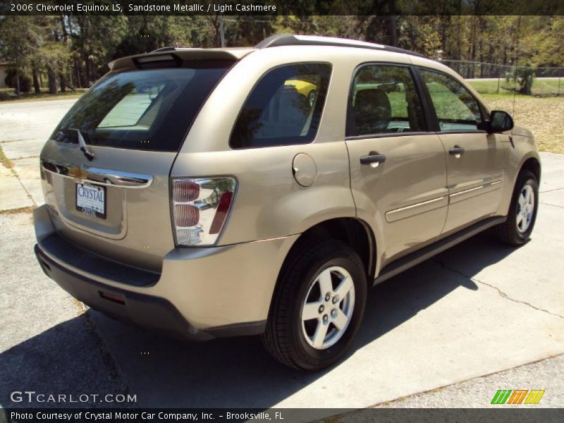 Sandstone Metallic / Light Cashmere 2006 Chevrolet Equinox LS