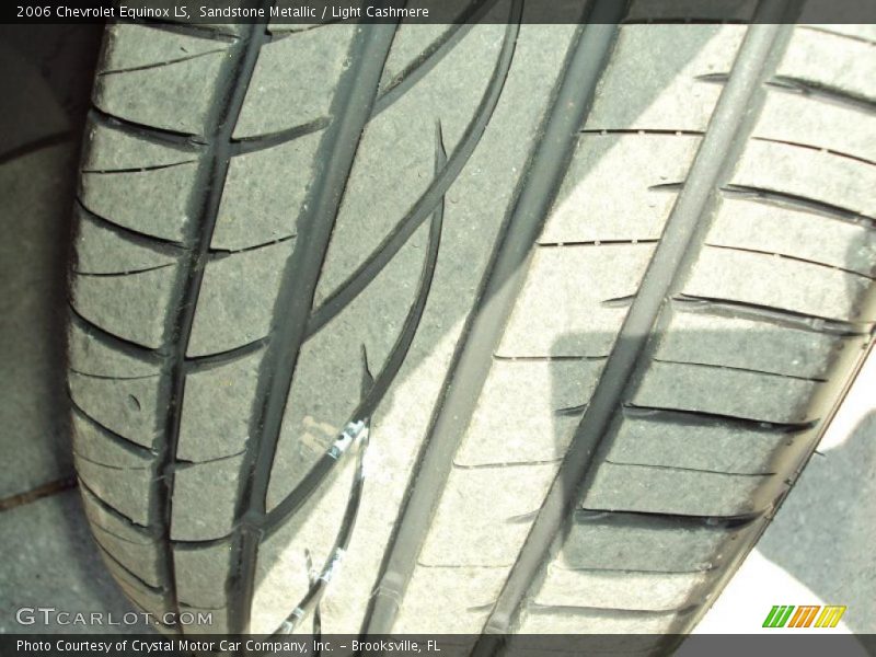 Sandstone Metallic / Light Cashmere 2006 Chevrolet Equinox LS