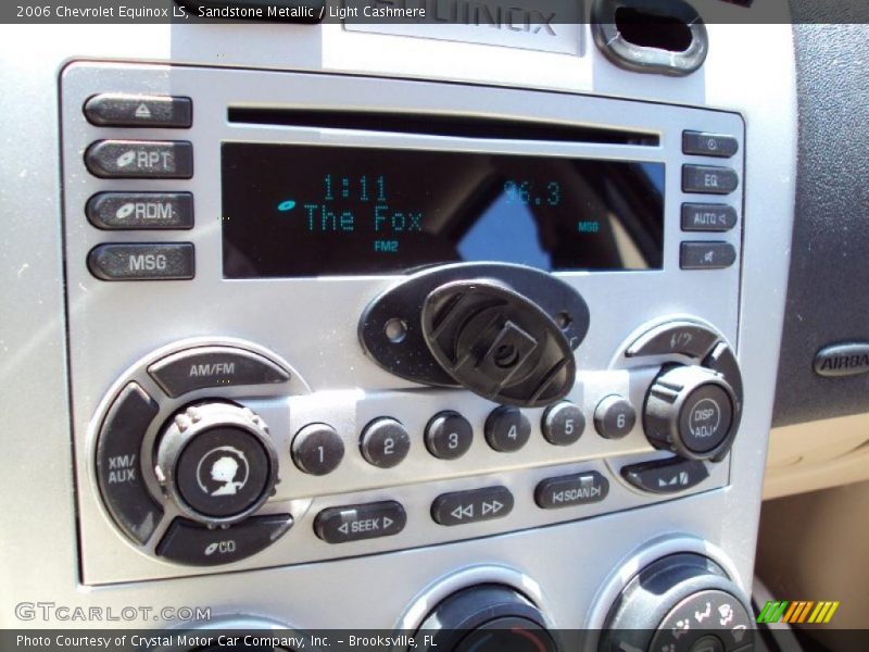 Sandstone Metallic / Light Cashmere 2006 Chevrolet Equinox LS