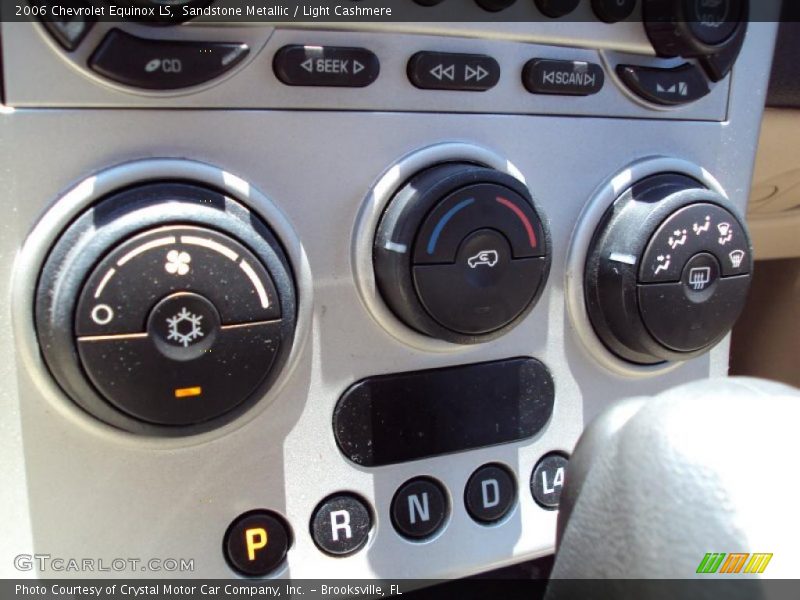 Sandstone Metallic / Light Cashmere 2006 Chevrolet Equinox LS