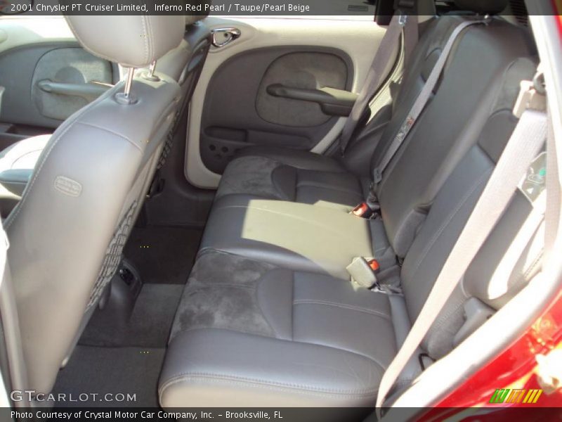 Inferno Red Pearl / Taupe/Pearl Beige 2001 Chrysler PT Cruiser Limited