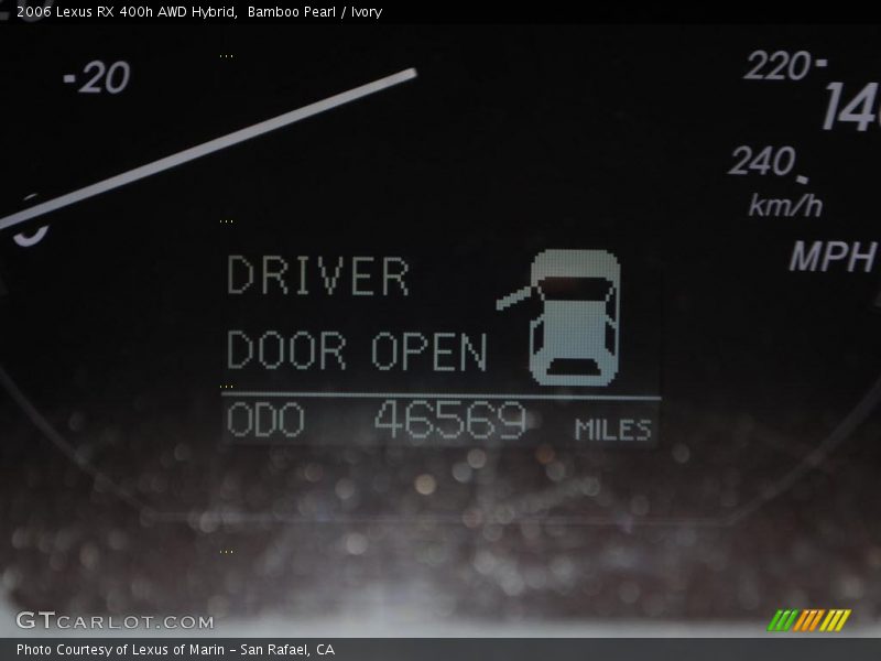 Bamboo Pearl / Ivory 2006 Lexus RX 400h AWD Hybrid
