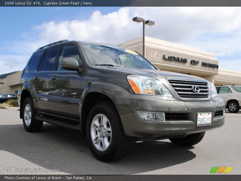 Cypress Green Pearl / Ivory 2006 Lexus GX 470