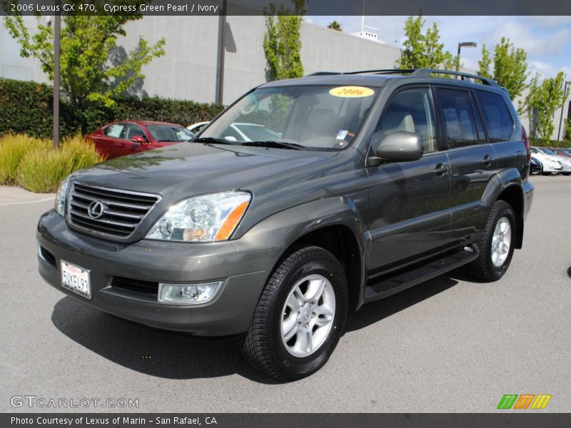 Cypress Green Pearl / Ivory 2006 Lexus GX 470