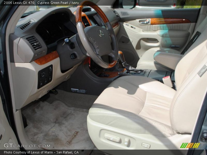 Cypress Green Pearl / Ivory 2006 Lexus GX 470