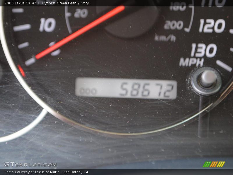 Cypress Green Pearl / Ivory 2006 Lexus GX 470
