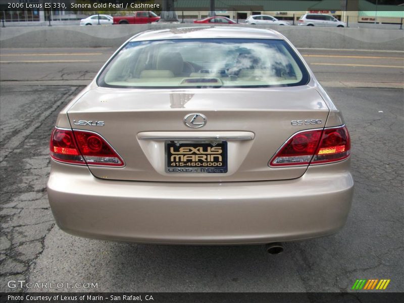 Sonora Gold Pearl / Cashmere 2006 Lexus ES 330