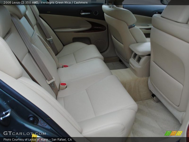 Verdegris Green Mica / Cashmere 2008 Lexus GS 350 AWD