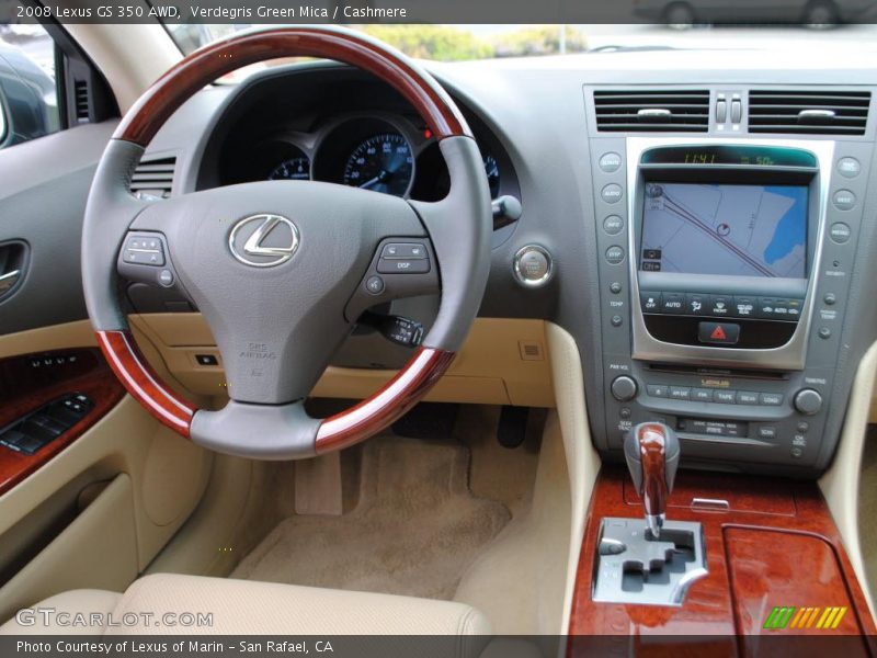 Verdegris Green Mica / Cashmere 2008 Lexus GS 350 AWD