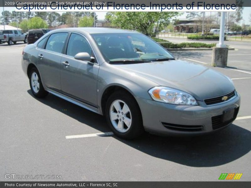 Dark Silver Metallic / Ebony 2009 Chevrolet Impala LT