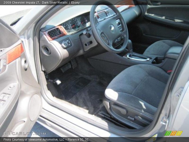 Dark Silver Metallic / Ebony 2009 Chevrolet Impala LT