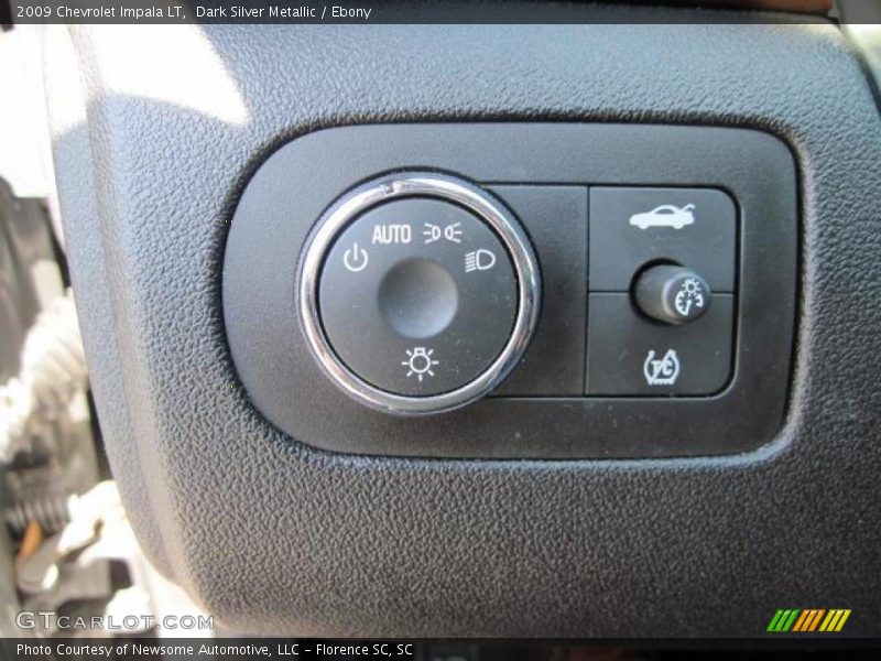Dark Silver Metallic / Ebony 2009 Chevrolet Impala LT