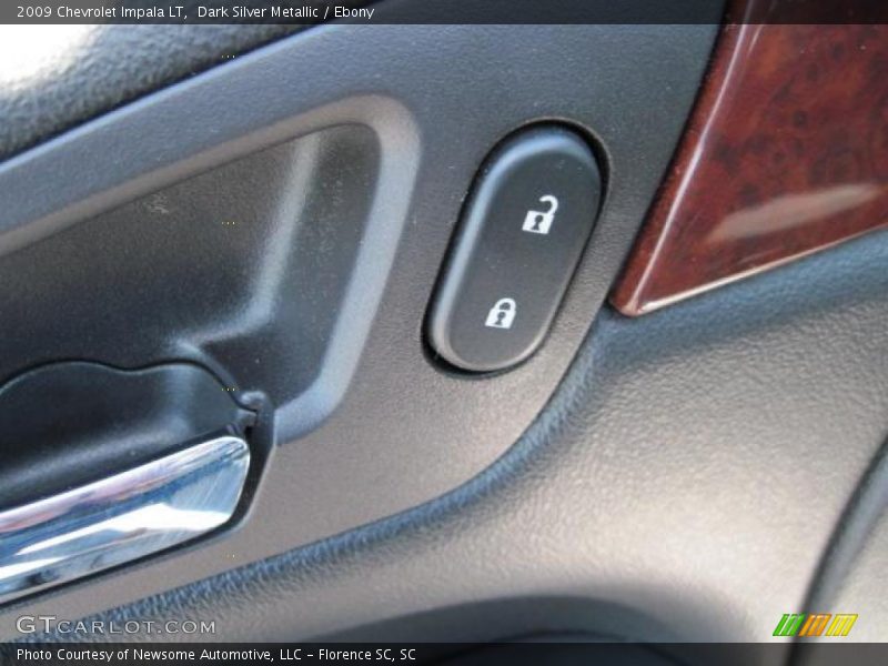Dark Silver Metallic / Ebony 2009 Chevrolet Impala LT