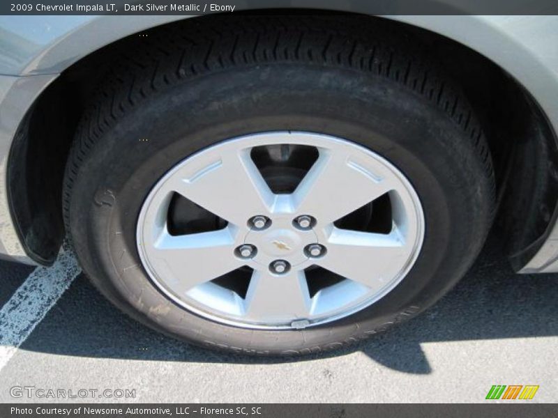 Dark Silver Metallic / Ebony 2009 Chevrolet Impala LT