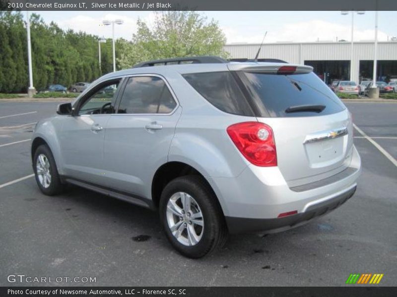 Silver Ice Metallic / Jet Black 2010 Chevrolet Equinox LT
