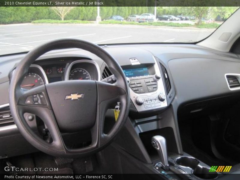 Silver Ice Metallic / Jet Black 2010 Chevrolet Equinox LT