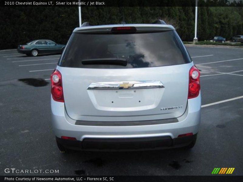 Silver Ice Metallic / Jet Black 2010 Chevrolet Equinox LT